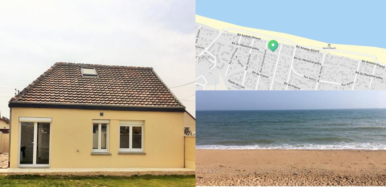Asteria Villa Ouistreham Exteriör bild